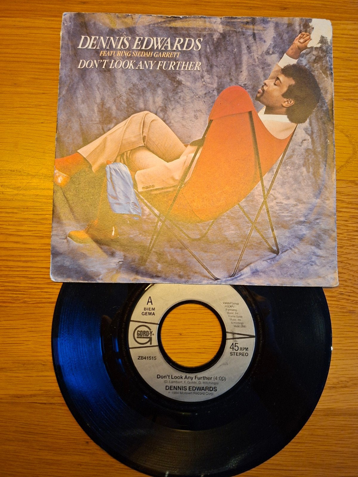 Dennis Edwards - Don't Look Any Further (Vinyl Single), Gebruikt, 7 inch, Ophalen of Verzenden, EP
