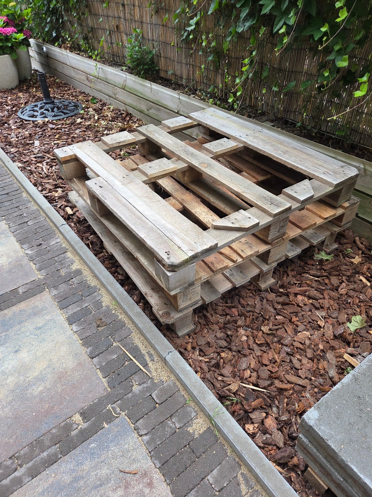 Pallets, Ophalen, Gebruikt, 50 mm of meer, Pallet