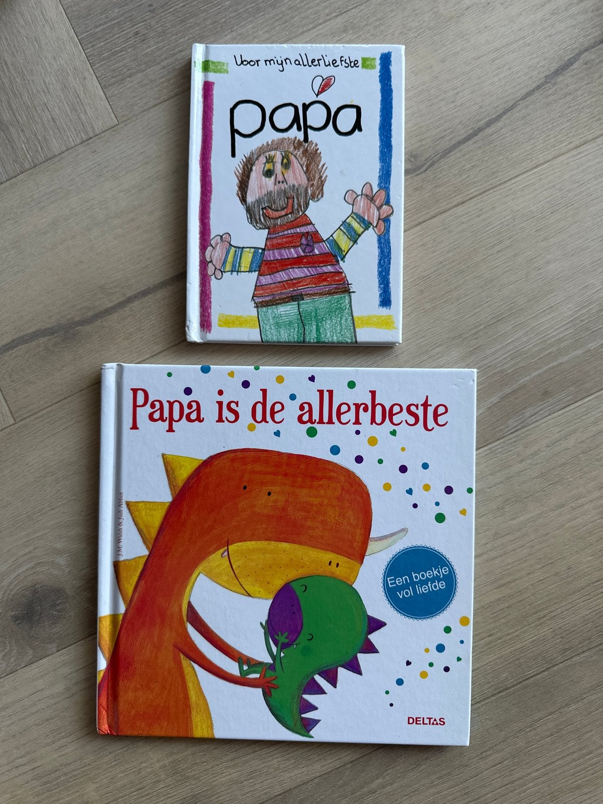 2x Papa Boekjes: Voor mijn allerliefste papa & Papa is de al, Ophalen of Verzenden, Zo goed als nieuw, 2 tot 3 jaar