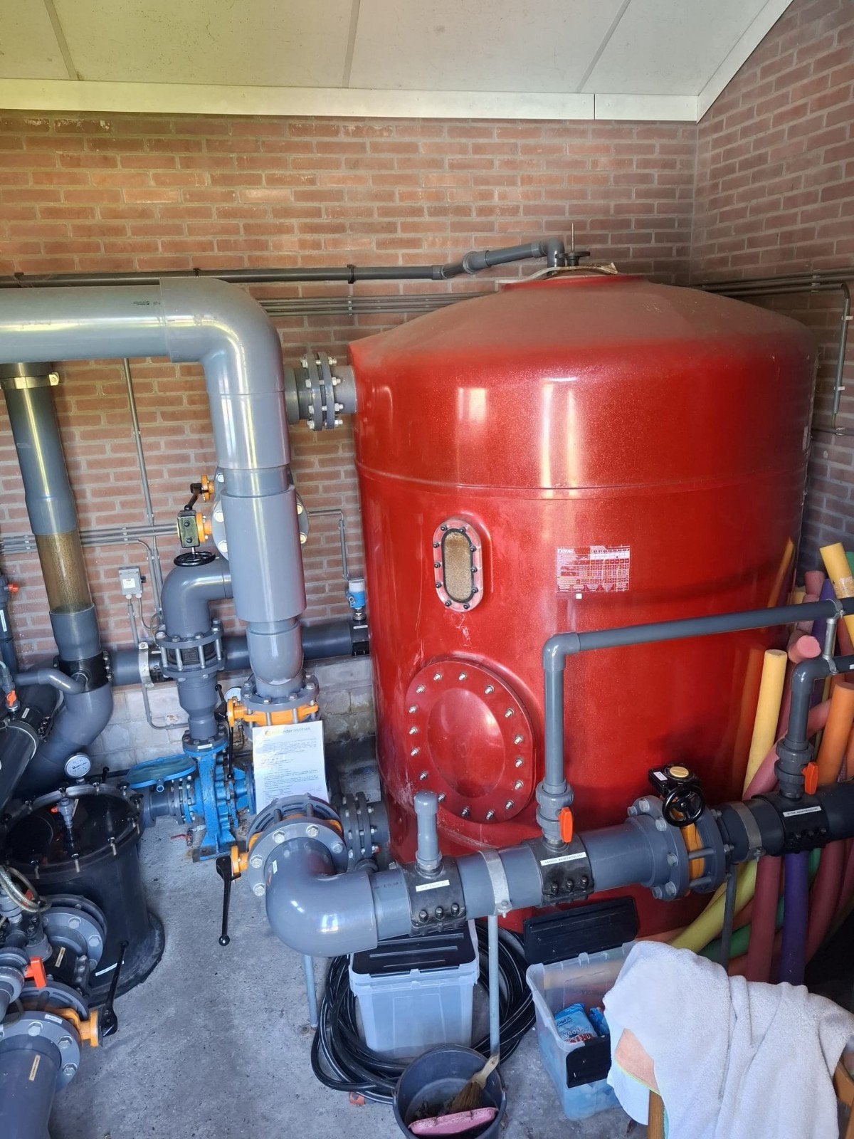 Complete Zwembad Installatie: Filter, Pomp en Meer, Ophalen, Gebruikt, Filter