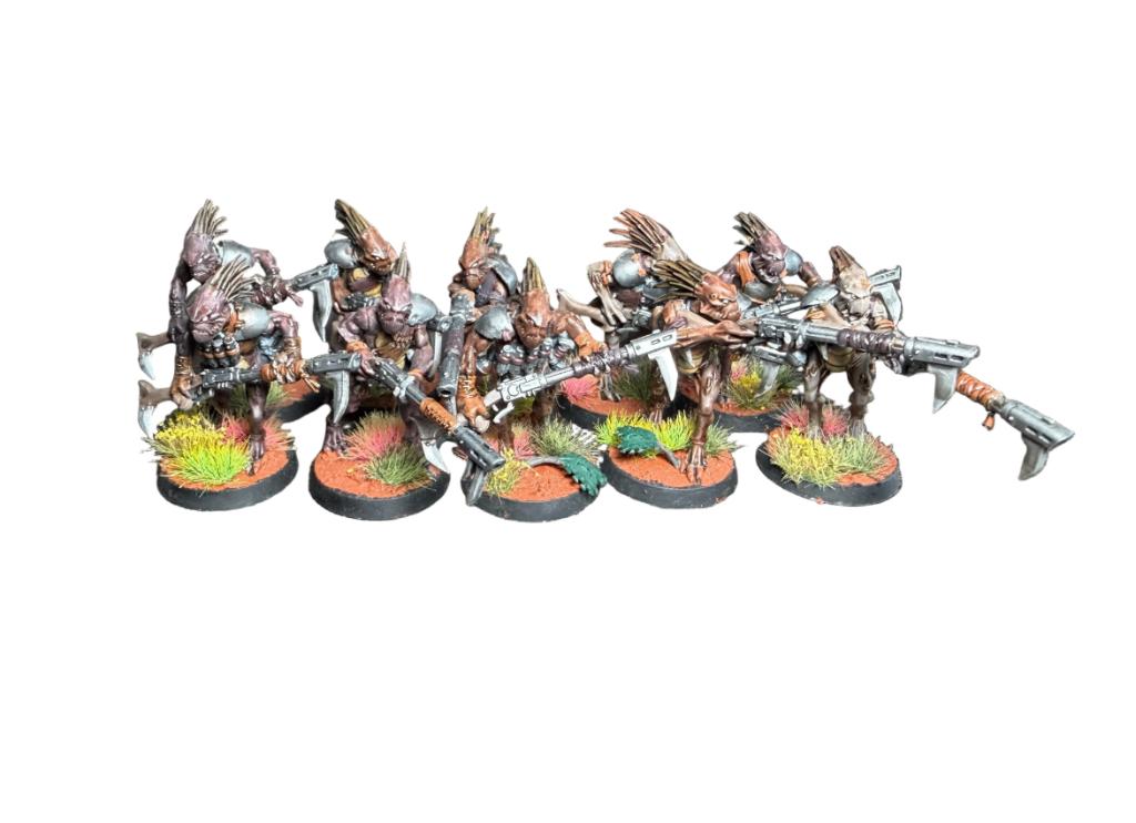 Warhammer 40K Tau Kroot Carnivore Squad, ., Warhammer, Ophalen of Verzenden, Zo goed als nieuw