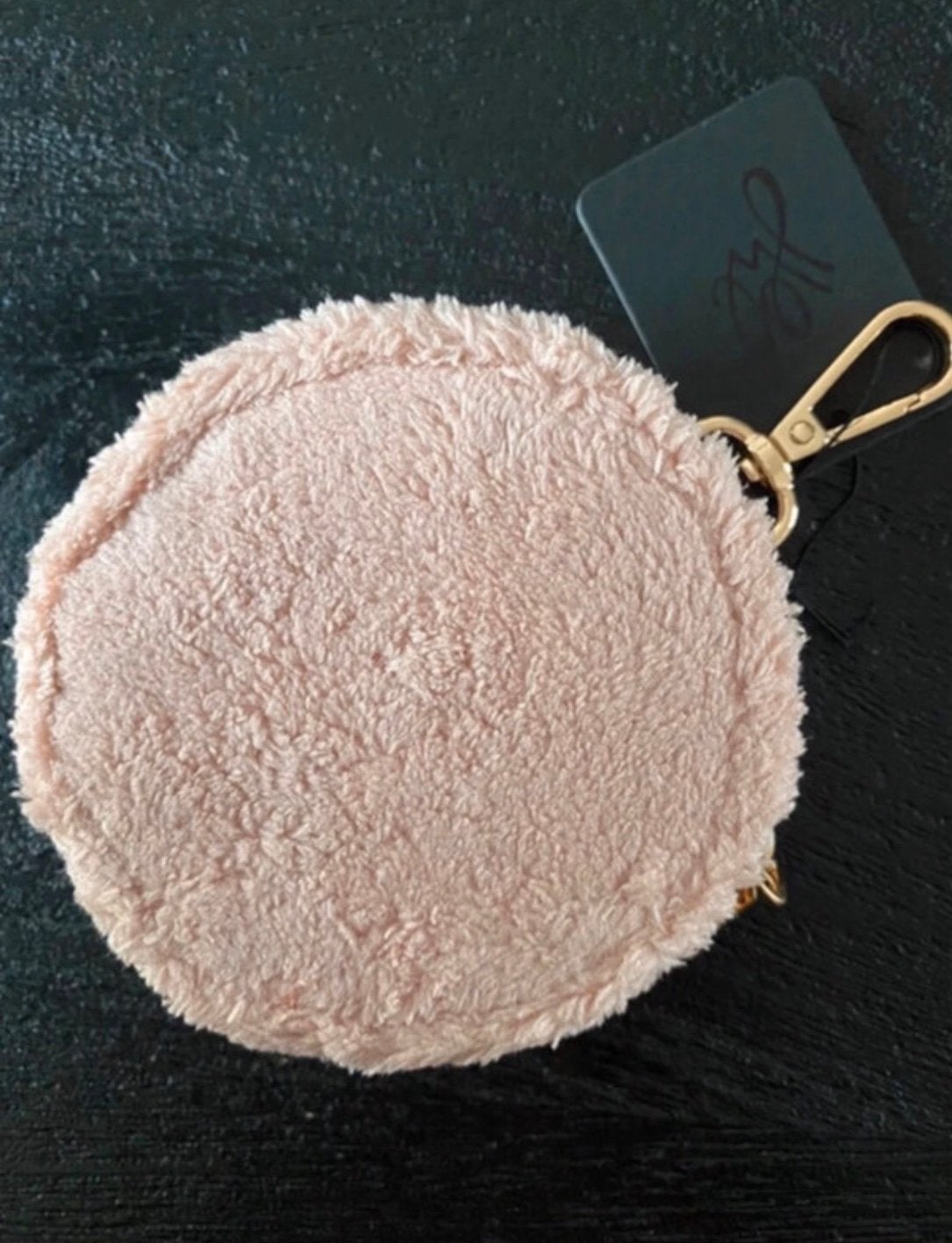 Nieuwe roze buidel met gouden rits en karabijnhaak, Ophalen of Verzenden, Nieuw, Roze, Overige typen