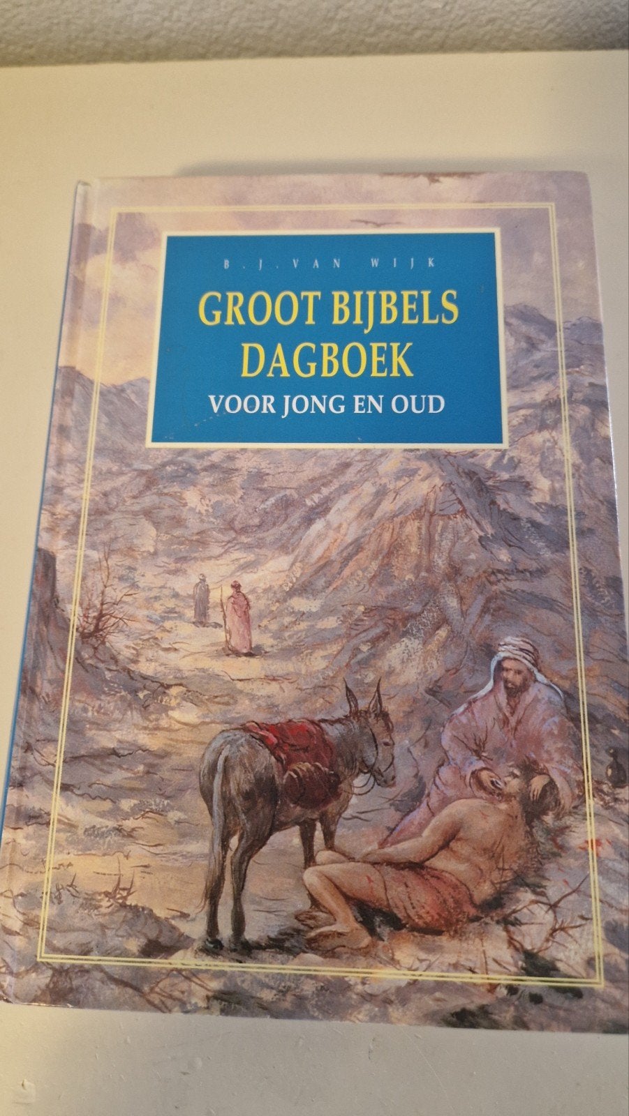 Groot Bijbels Dagboek voor Jong en Oud - B.J. van Wijk, Ophalen of Verzenden, Zo goed als nieuw, B.J. van Wijk, Christendom | Protestants