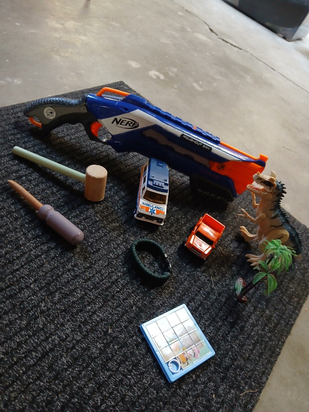 Speelgoed set met diverse speeldingen., Ophalen, Gebruikt, Jongen