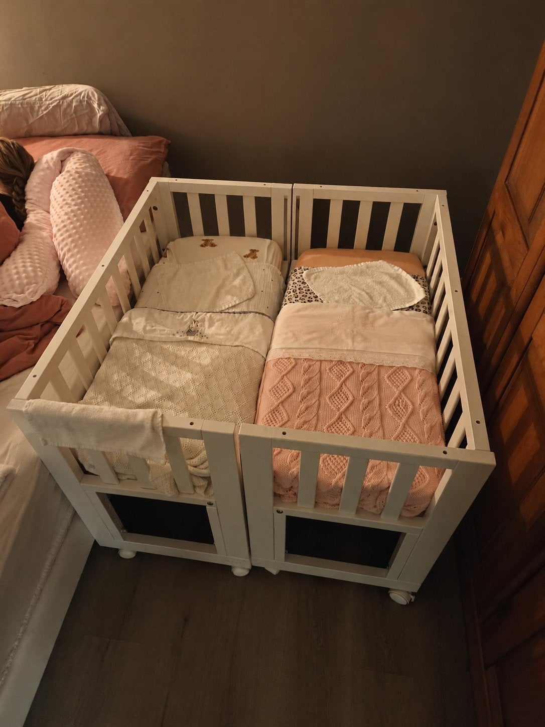 Troll Up Co-sleepers voor tweeling, Kinderen en Baby's, Babywiegjes en Ledikanten, Ophalen, Gebruikt, Wieg