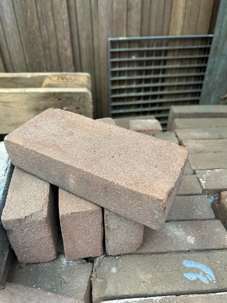 Bakstenen (ca. 100 stuks) - Gebruikt lesmateriaal, Ophalen of Verzenden, Gebruikt, Bakstenen