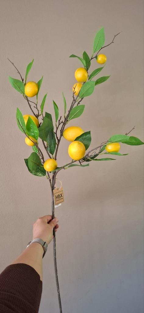Kunst bloemen Lemon, Ophalen of Verzenden, Nieuw