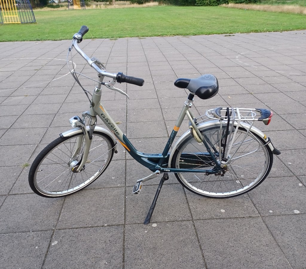 Gazelle Orange plus Damesfiets 7 versn frame 57cm 28 inch., Fietsen en Brommers, Fietsen | Dames | Damesfietsen, Ophalen, Versnellingen