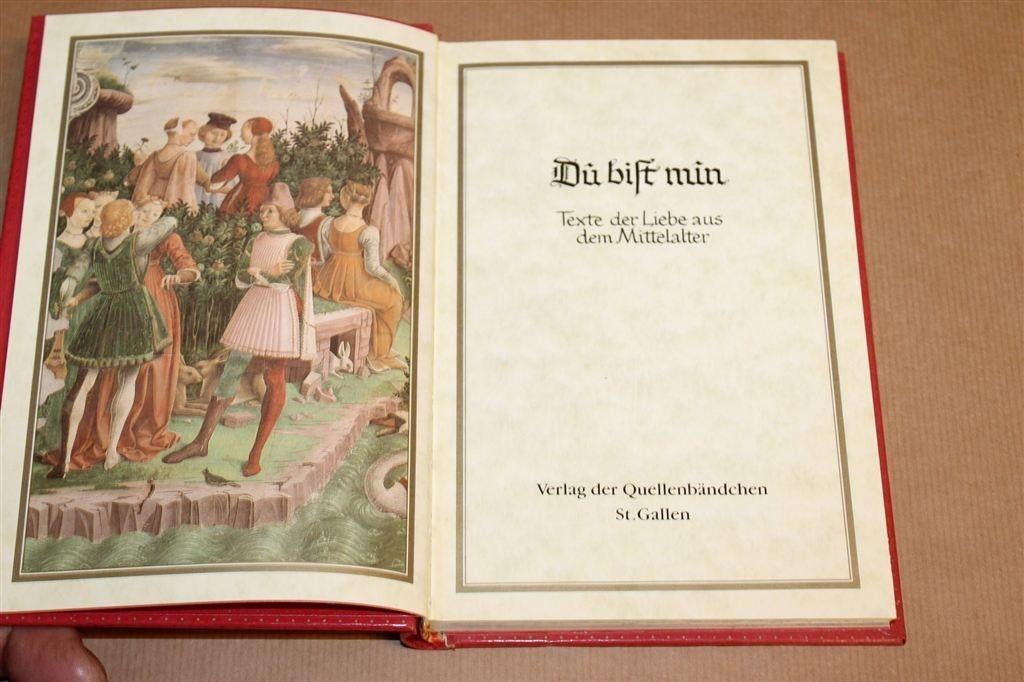 Dû bist mîn — Middeleeuwse Liefdesteksten & Miniaturen, Ophalen of Verzenden, Gelezen