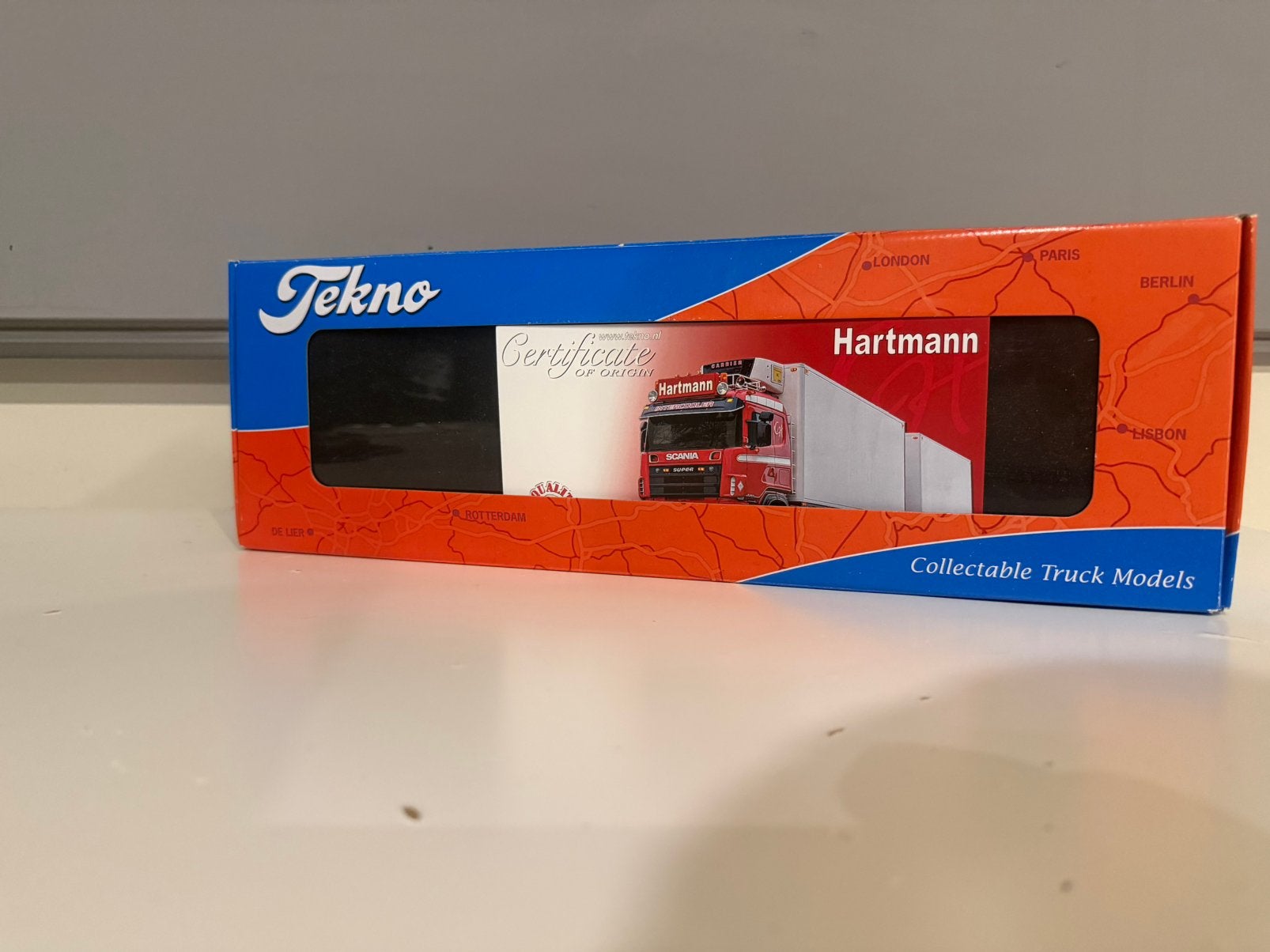 Tekno hartmann, Hobby en Vrije tijd, Ophalen of Verzenden, Zo goed als nieuw, Bus of Vrachtwagen, Tekno
