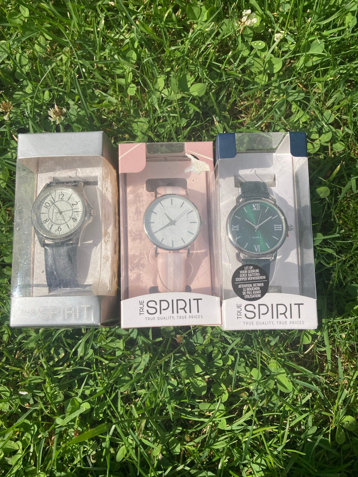 True Spirit Horloges - Nieuw in verpakking, Overige merken, Leer, Staal, Polshorloge