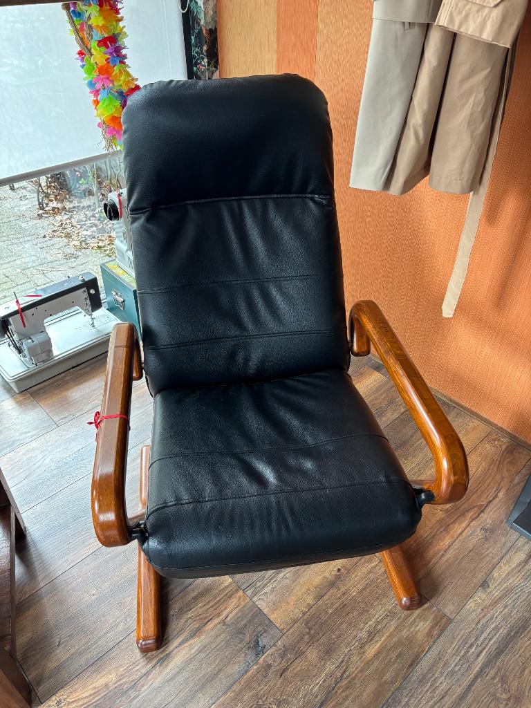 Fauteuil Deens merk, Relax fauteuil, 75 tot 100 cm, Zo goed als nieuw, 50 tot 75 cm