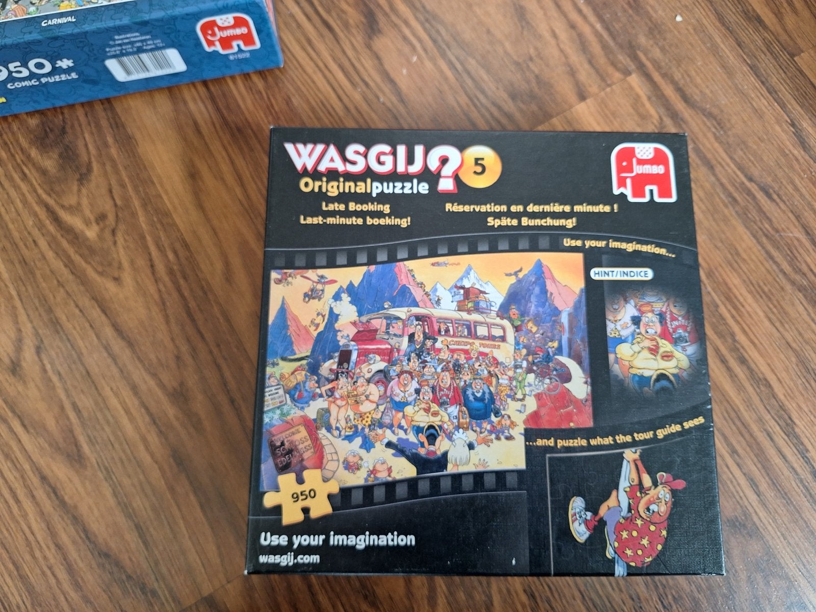 Wasgij legpuzzels - Diverse edities (verzenden €1)., Ophalen of Verzenden, 500 t/m 1500 stukjes, Gebruikt, Legpuzzel