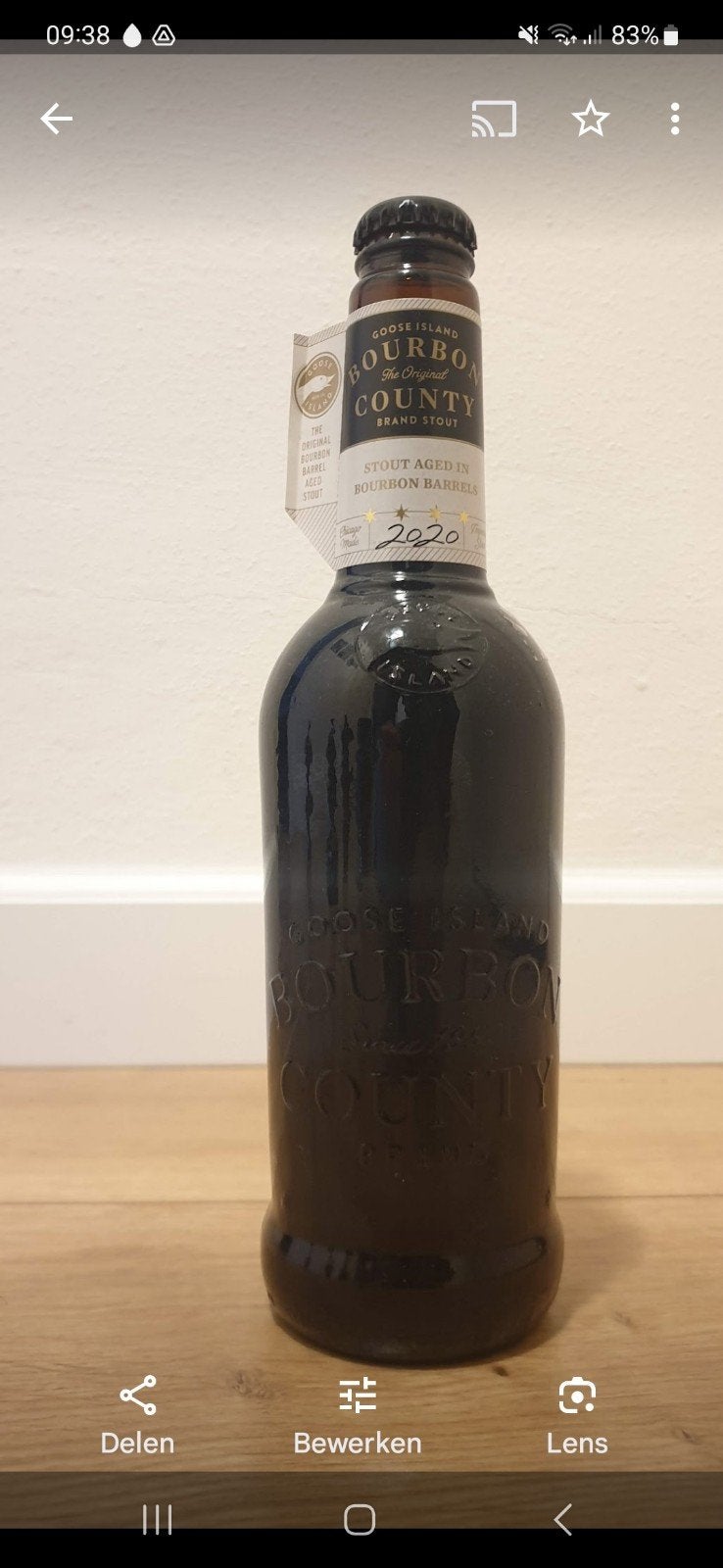 Goose Island Bourbon County Stout & Macaroon & Biscotti, Ophalen of Verzenden