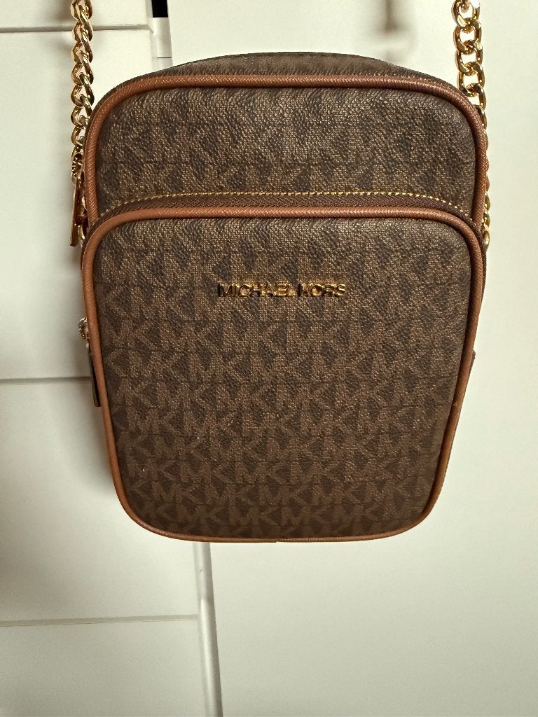 Michael Kors tasje, Ophalen of Verzenden, Zo goed als nieuw, Zwart, Schoudertasje