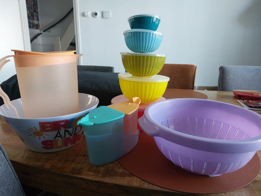 (Camping) spullen. Bakjes, vergiet, waterkan, kom, enz, Ophalen of Verzenden, Bak of Kom
