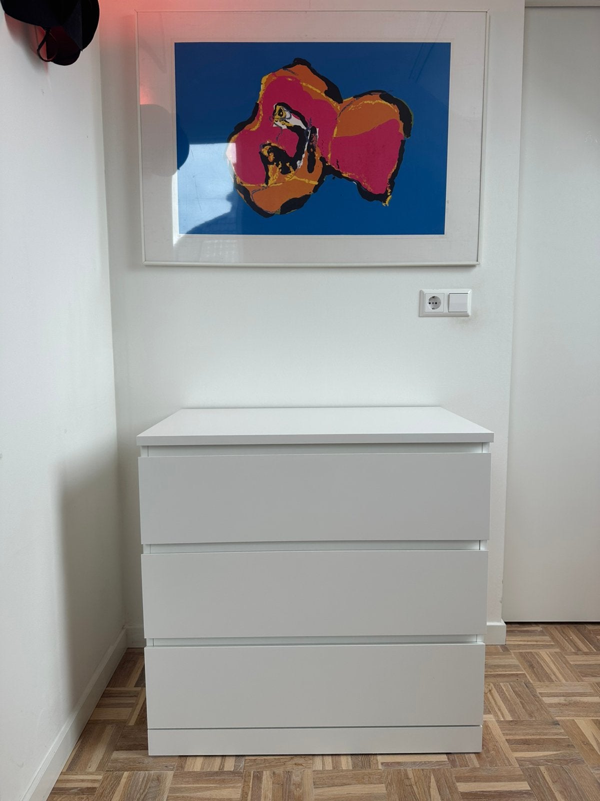 IKEA Malm Ladenkast 3 lades, Ophalen, 50 tot 100 cm, Zo goed als nieuw, 3 of 4 laden