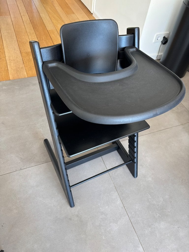 Stokke Tripp Trapp babyset en Tray (excl. stoel), Verzenden, Zo goed als nieuw, Meegroeistoel, Aanschuifbaar