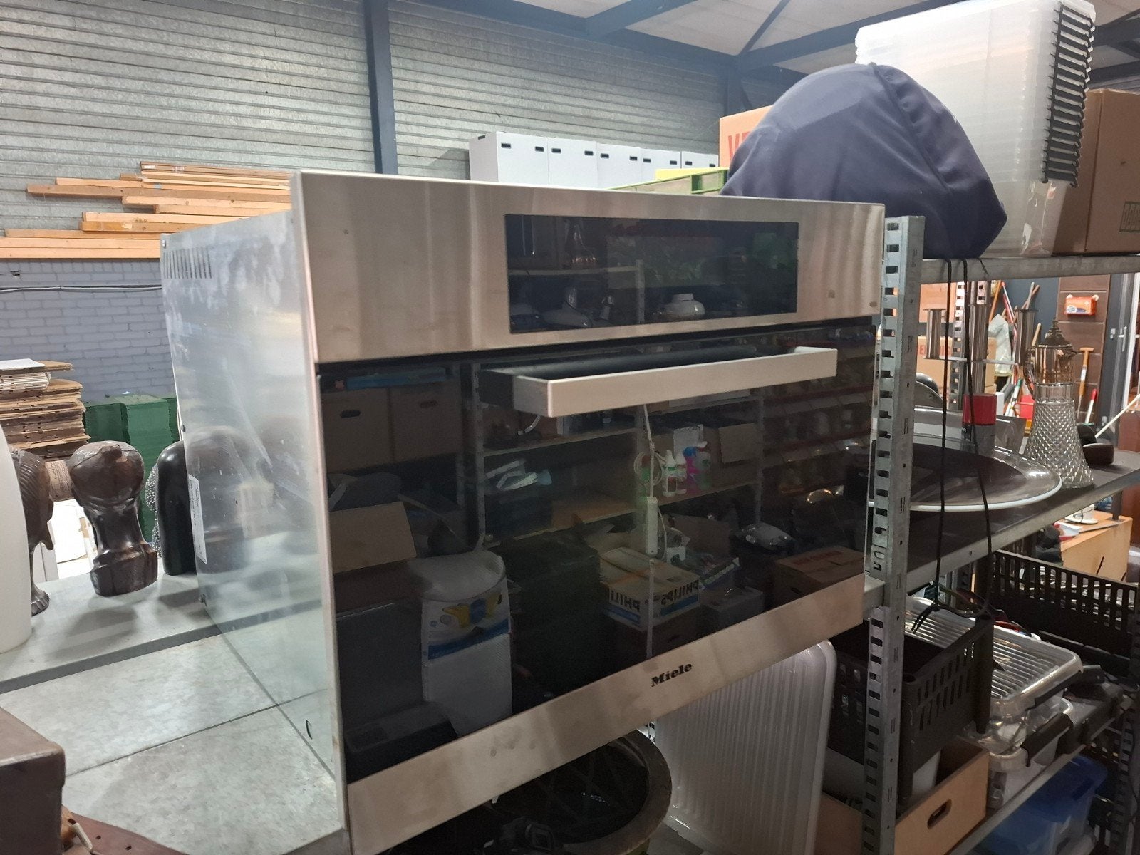 Miele DGC 4080 EDST/D Combi-stoomoven - Inbouw, Ophalen, 45 tot 50 cm, 60 cm of meer, Inbouw