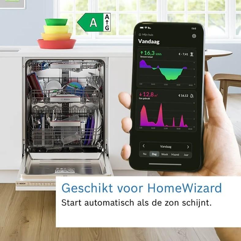 [NIEUW] Bosch inbouw vaatwasser SMV4HAX19N, Ophalen, Minder dan 85 cm, 60 cm of meer, Minder dan 10 liter