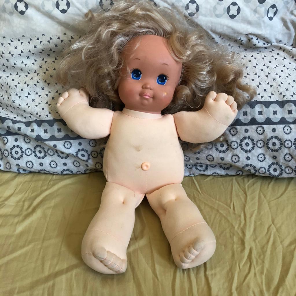 Cabbage Patch kids doll van Mattel 1989, Verzamelen, Poppen, Ophalen of Verzenden, Zo goed als nieuw, Pop