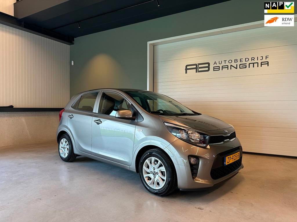 Kia Picanto 1.0 MPi 5-DRS DYNAMIQUE LINE/AIRCO/NAVIGATIE/APP, Auto's, Kia, Voorwielaandrijving, Gebruikt, Met garantie (alle)