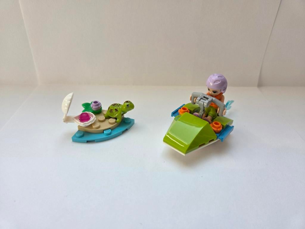 Lego Friends 30410 Mia's Waterscooter - Complete set, Ophalen of Verzenden, Zo goed als nieuw, Complete set, Lego
