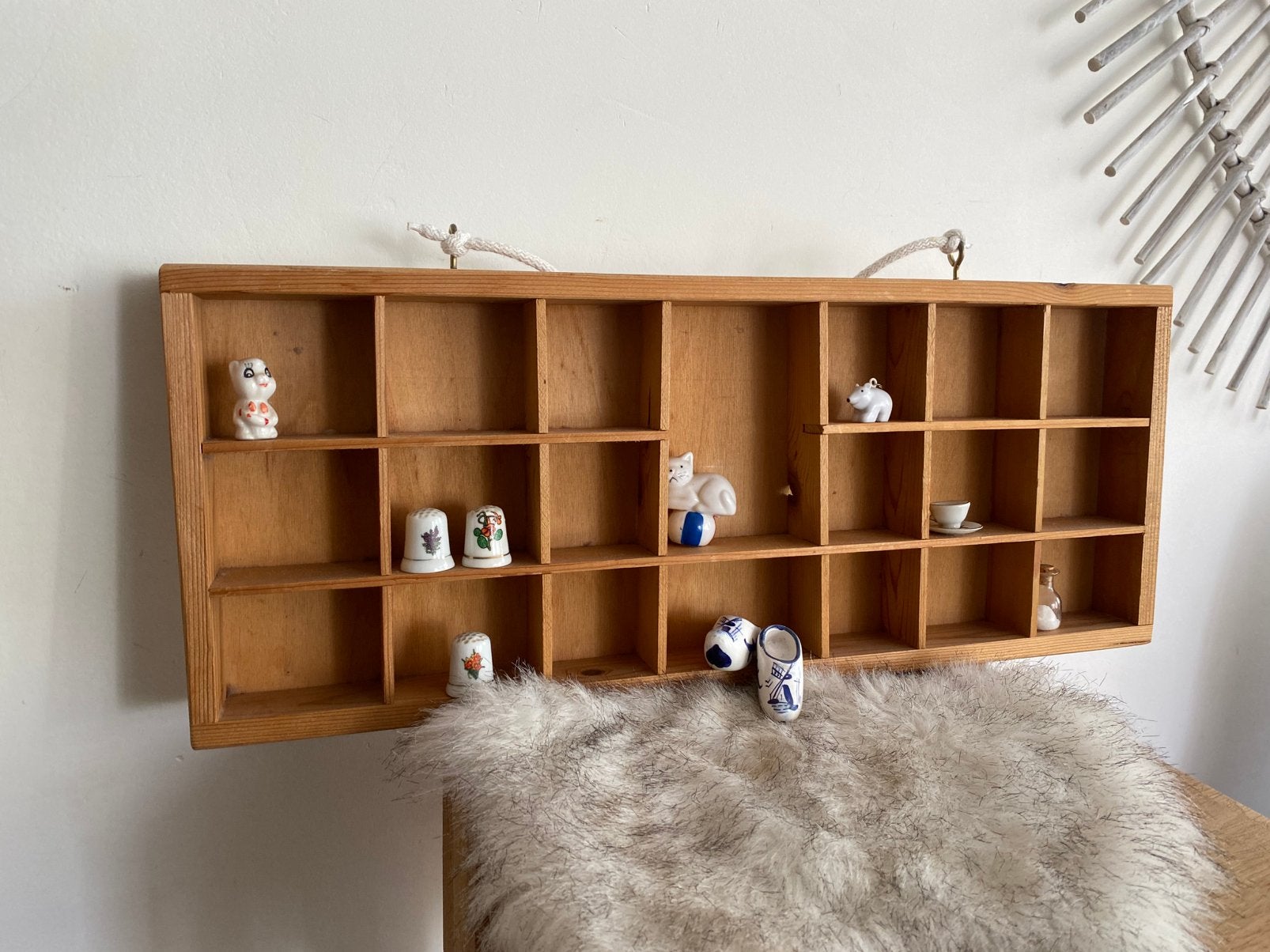 Mooie houten letterbak, Ophalen of Verzenden, Zo goed als nieuw