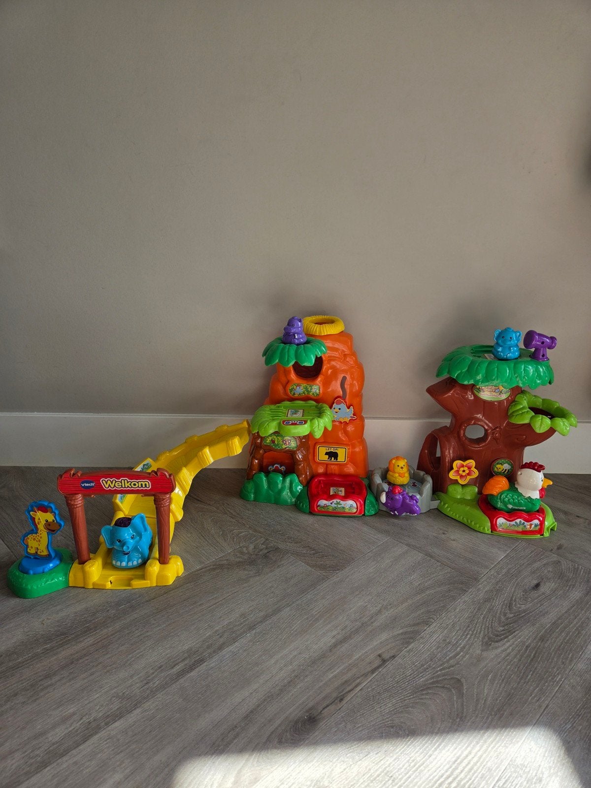VTech Toet Toet Auto's en Zoef Zoef Dieren speelsets, Ophalen of Verzenden, Gebruikt, 6 maanden tot 2 jaar