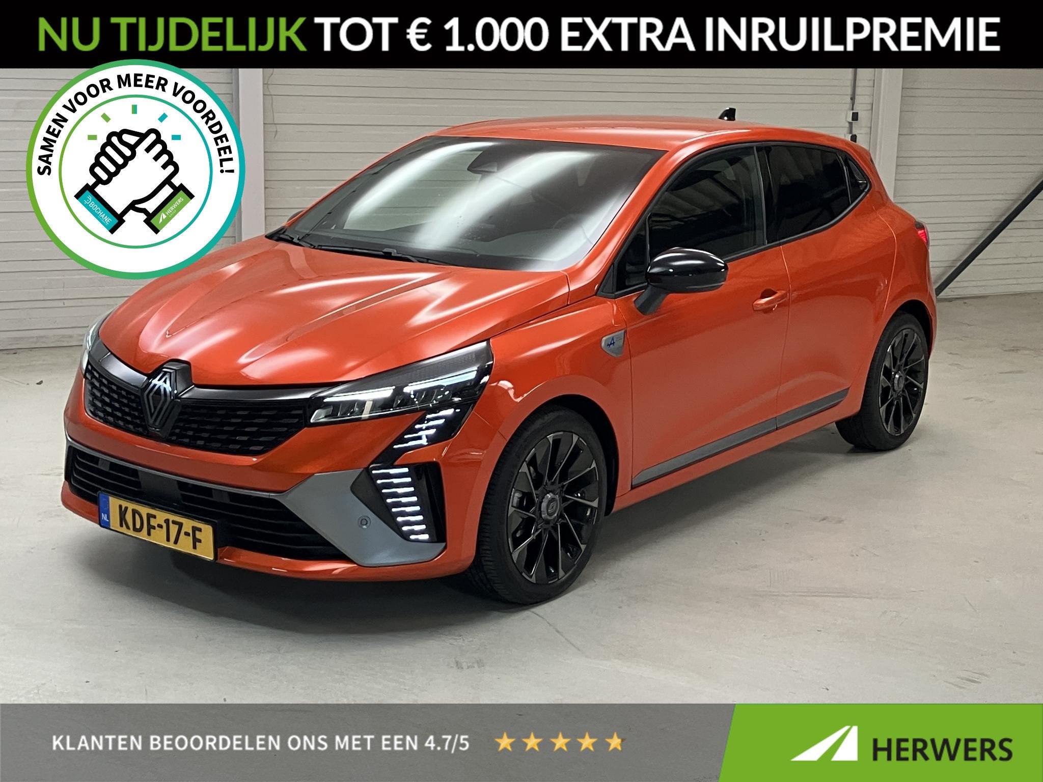 Renault Clio 1.0 TCe 90 GPF esprit Alpine Handgeschakeld / D, Auto's, Voorwielaandrijving, Dealer onderhouden, Gebruikt, Euro 6