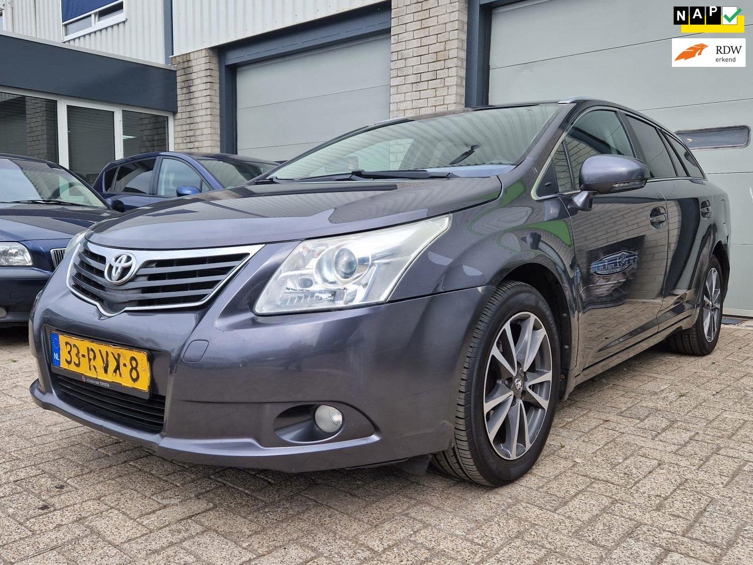 Toyota Avensis Wagon 1.6 VVTi Business EXPORT FULL OPTIONS, Euro 5, 4 cilinders, 132 pk, Origineel Nederlands