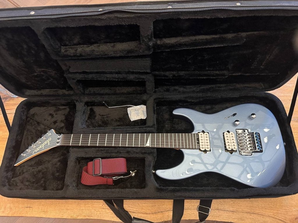 Jackson MIJ Dinky - Ice Matellic Blue, Ophalen, Gebruikt, Solid body, Overige merken