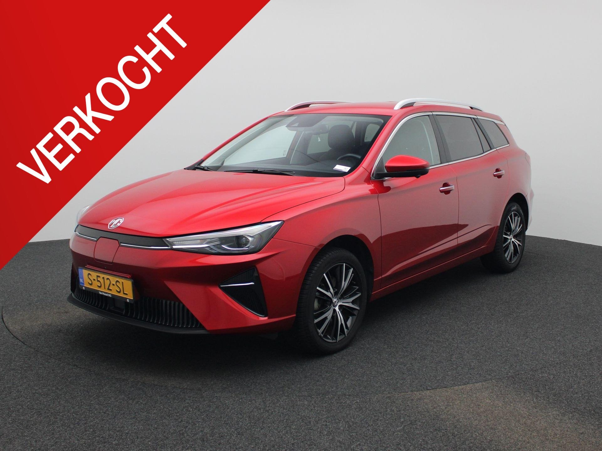 MG 5 Long Range Luxury 61 kWh | Leder | Navi | 360 Camera |, Auto's, Gebruikt, 1532 kg, 156 pk, 380 km