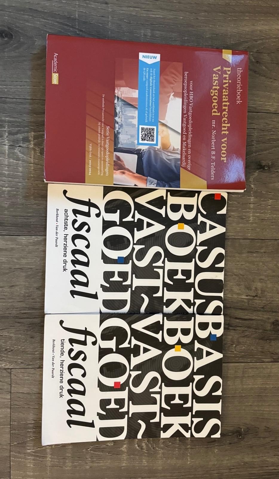 boeken minor makelaardij HBO, Ophalen, HBO, Zo goed als nieuw, Mr. Norbert B.F. Telders
