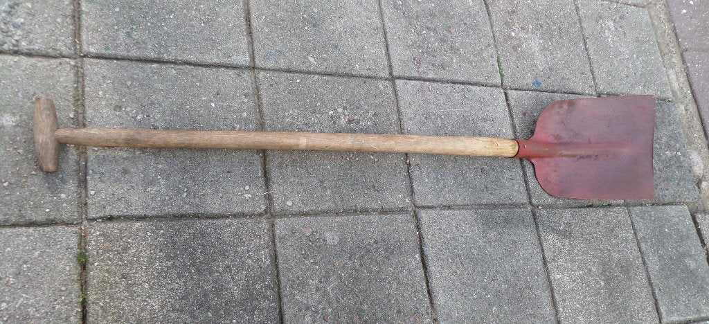 Betonschep - Zandschep - Grondschep - Lengte 128cm, Ophalen, Zo goed als nieuw, Schop