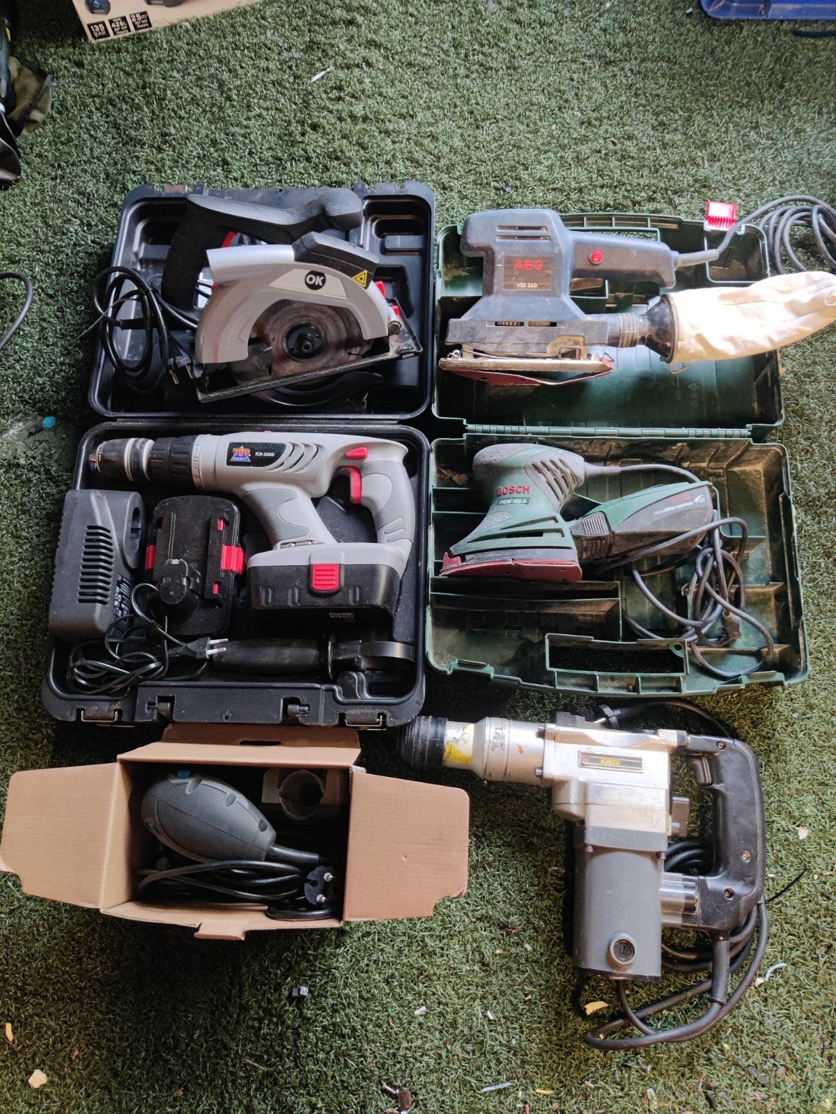 Diverse Elektrische Gereedschappen - Cirkelzaag, Boormachine, Ophalen of Verzenden, Gebruikt