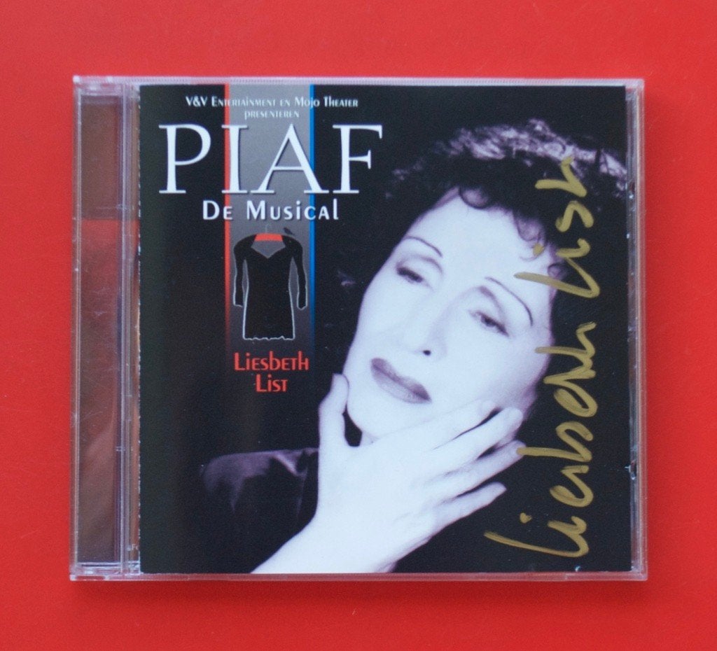 cd Piaf de Musical met handtekening van Liesbeth List, Cd's en Dvd's, Cd's | Overige Cd's, Ophalen of Verzenden, Gebruikt, Album