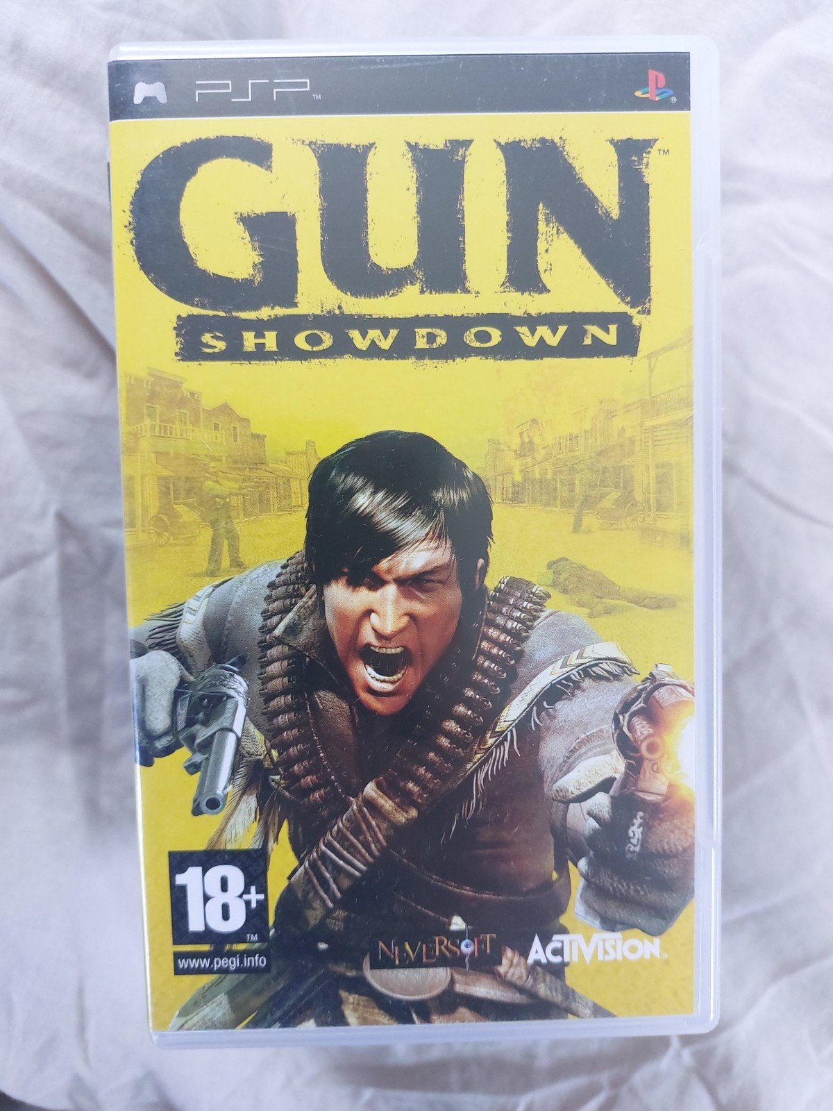 GUN Showdown PSP Game - Actievolle Western Shooter, Overige kleuren, Ophalen of Verzenden, PSP, Gebruikt