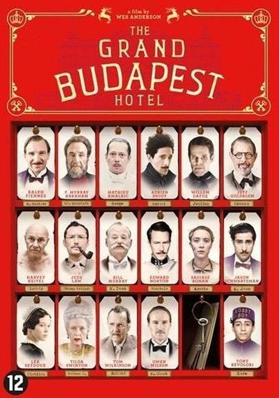 The Grand Budapest Hotel, Alle leeftijden, Ophalen of Verzenden, Zo goed als nieuw, Romantische komedie