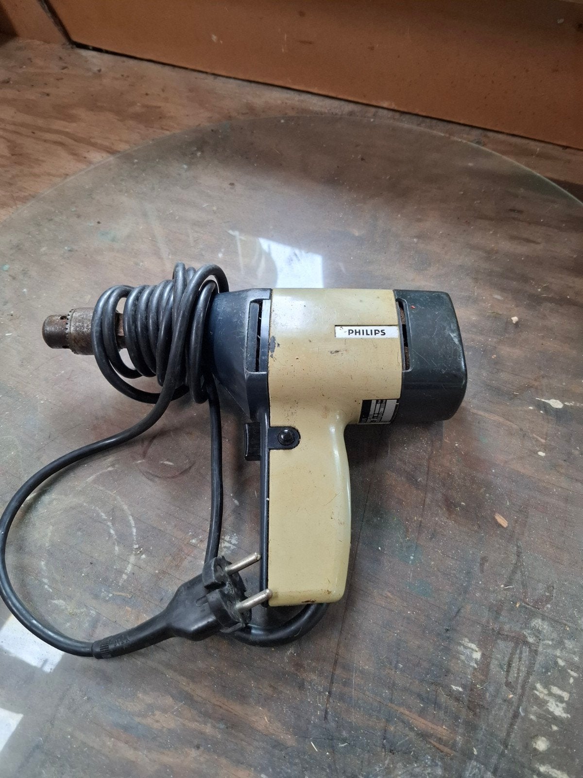 Vintage Philips HR 7101 Boormachine - 310W, Ophalen of Verzenden, Gebruikt, Minder dan 400 watt, Boormachine