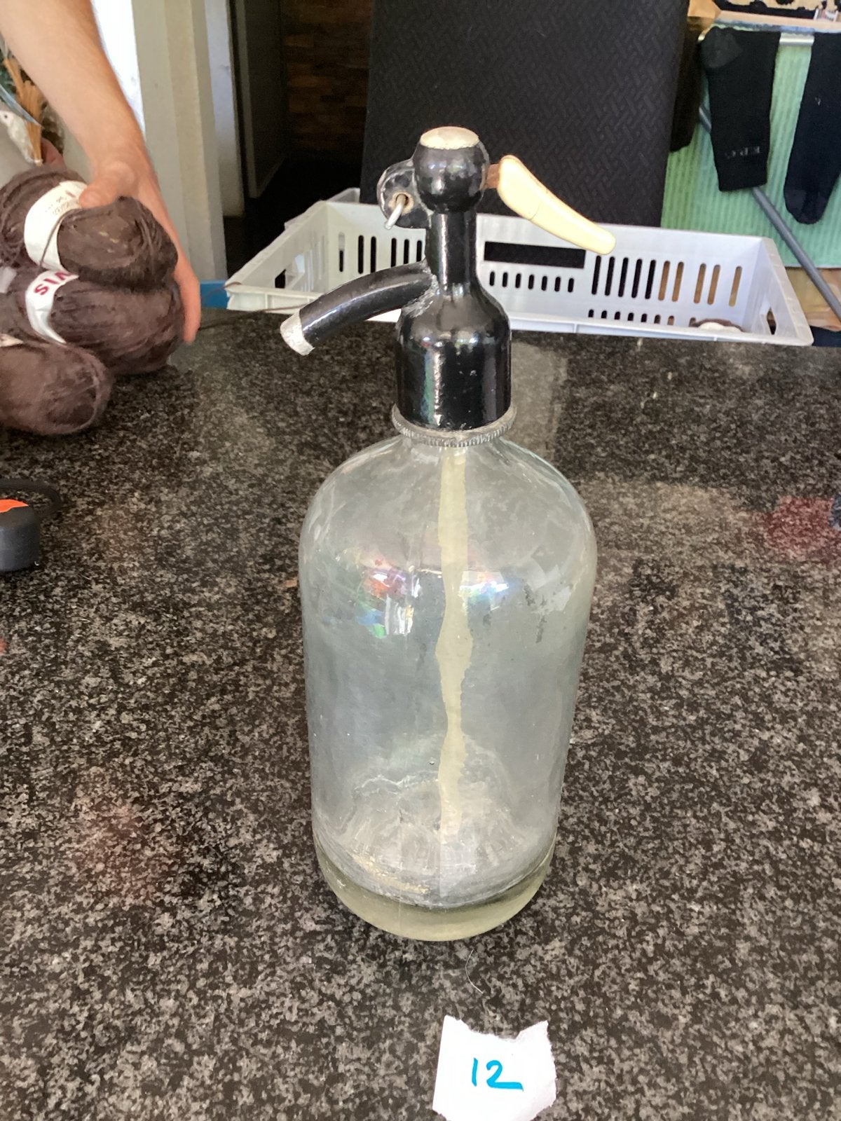 Vintage Sifonsoda fles - Glazen Soda Sifon, Antiek en Kunst, Ophalen of Verzenden