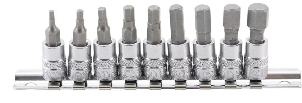 Bit doppen set inbus engels 1/4\" 9-delig BGS, Ophalen of Verzenden, Nieuw