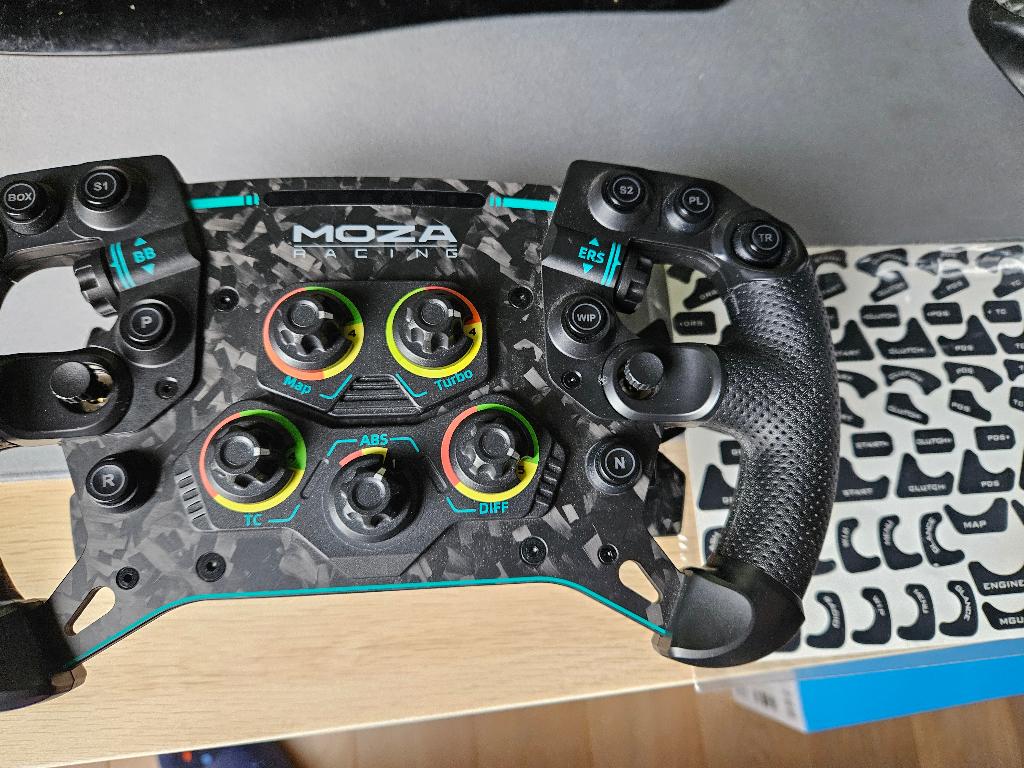 Moza GS V2P GT3 sim racing wheel, Computers en Software, Joysticks, Gebruikt, Ophalen of Verzenden