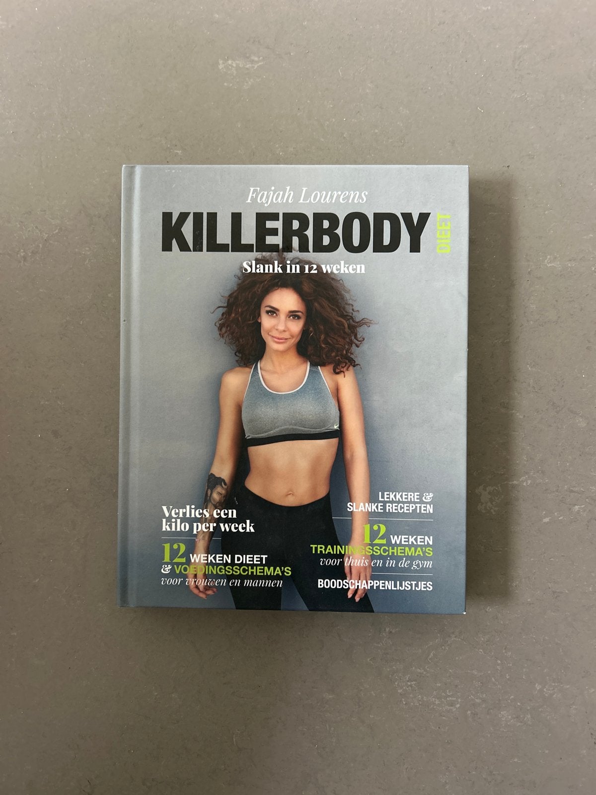 Fajah Lourens Killerbody: Slank in 12 weken, Ophalen of Verzenden, Zo goed als nieuw, Dieet en Voeding