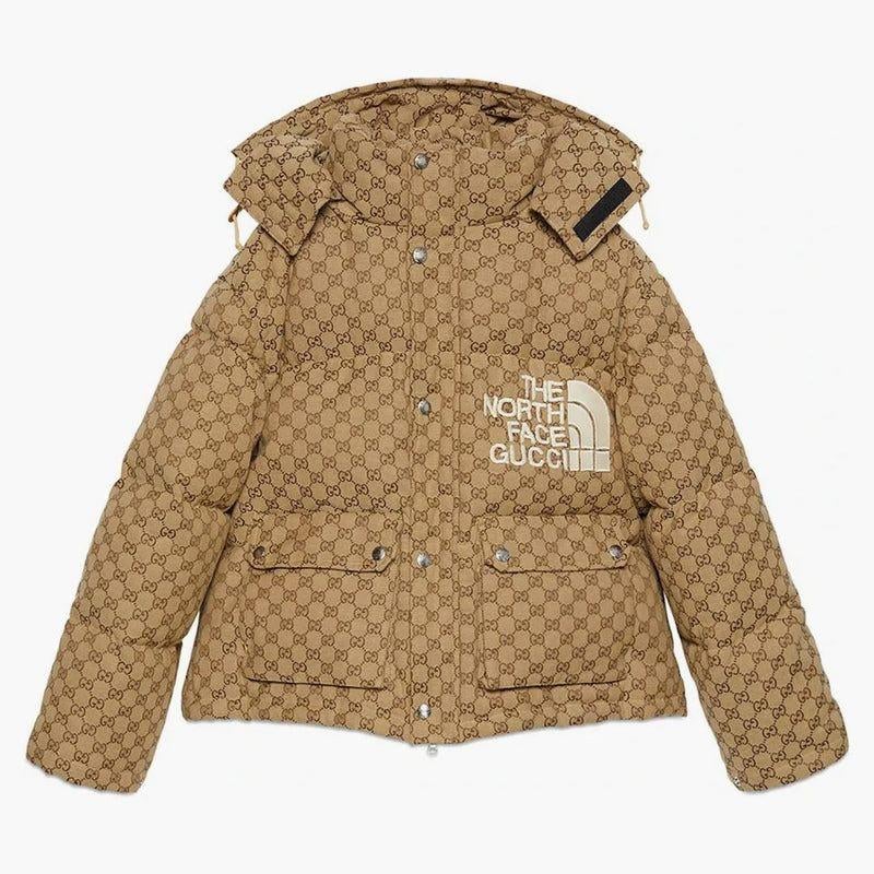 TheNorthFace x Gucci jas, Beige, Nieuw, Overige maten, Ophalen of Verzenden
