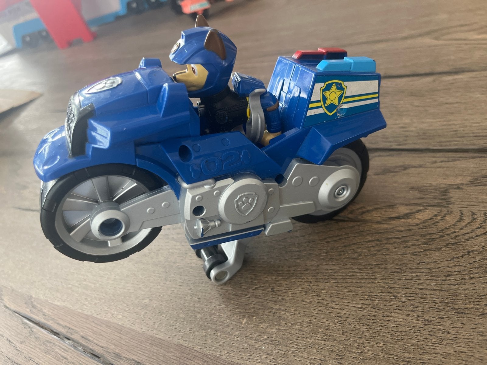 Paw Patrol Chase op Motor - Politie Hond Speelgoed, Kinderen en Baby's, Speelgoed | Speelgoedvoertuigen, Ophalen, Zo goed als nieuw