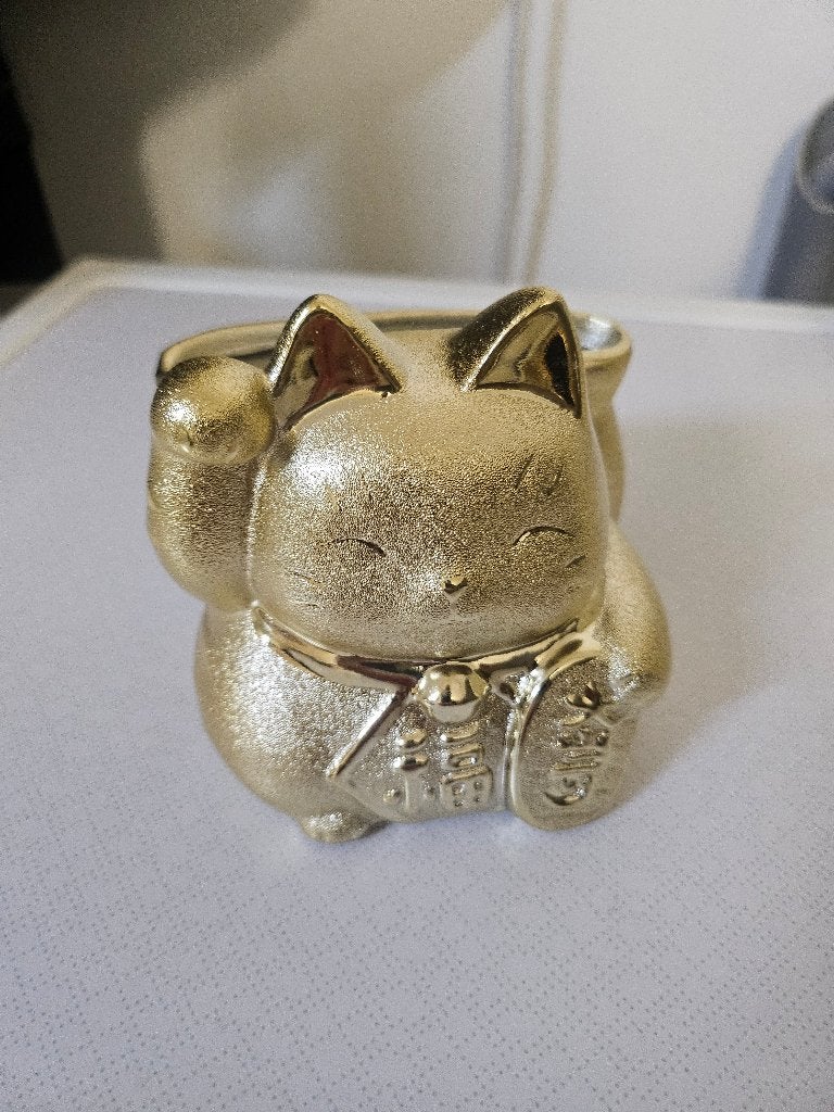 Nieuw. Spaarpot katje, Verzamelen, Ophalen of Verzenden, Nieuw, Steen, Aardewerk of Keramiek, Dier