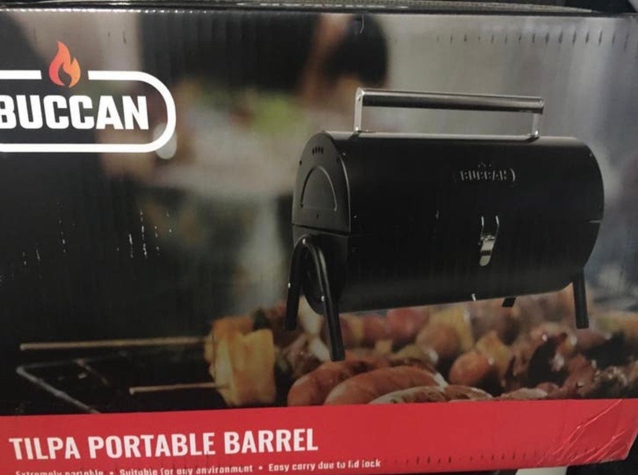 BUCCAN Tilpa Draagbare Barrel BBQ - Nieuw in doos, Tuin en Terras, Ophalen of Verzenden, Nieuw