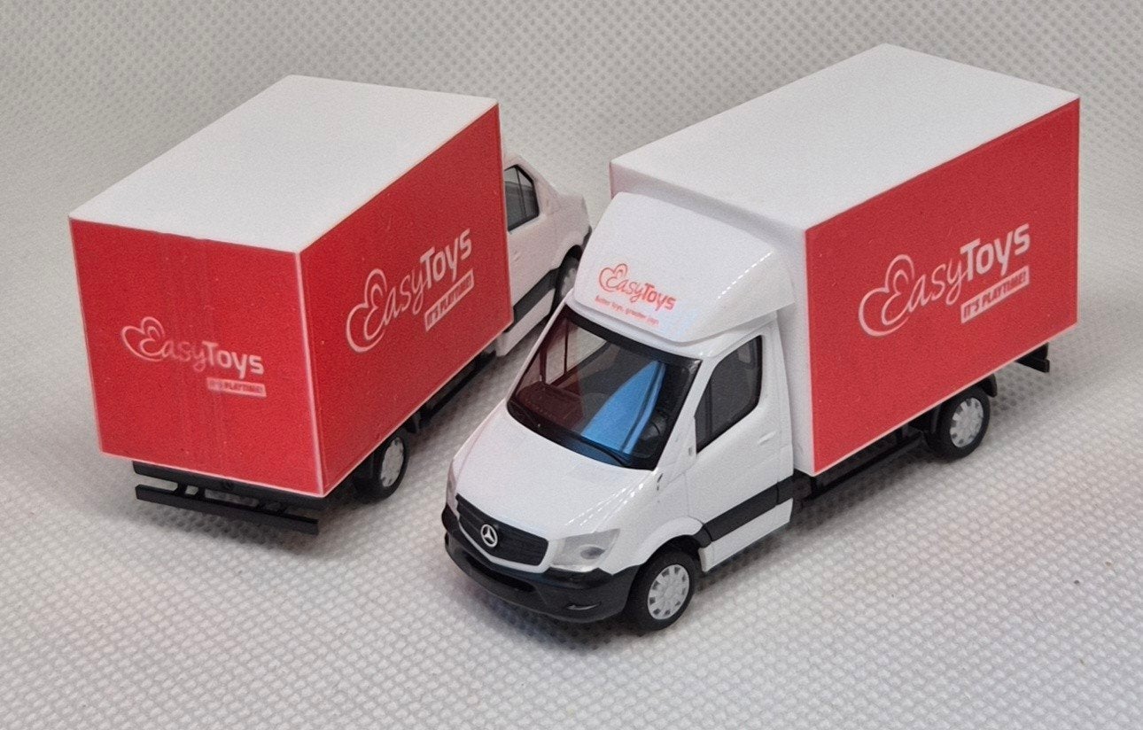 MB Sprinter Easytoys Eigenbouw, Ophalen of Verzenden, Zo goed als nieuw, Auto, Herpa