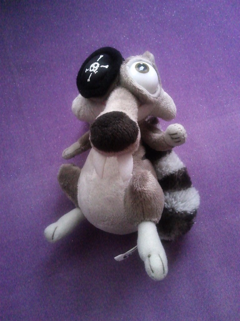ICE AGE 4  Knuffel SABELTAND EEKHOORN SCRAT ZEEROVER *Nieuw*, Overige typen, Nieuw, Ophalen of Verzenden, Met label
